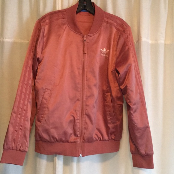 adidas pink bomber